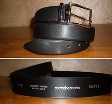 Cintura Uomo MODA - ROCCOBAROCCO - 110 - 58/01 - L. 113 cm. - H 3,5 cm.  