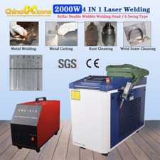 Macchina pulizia taglio saldatura laser Raycus 2000W Relfar sistema doppia oscillazione
