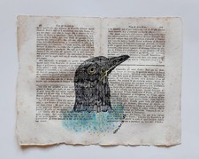 Tecnica mista su carta del 700 (pezzo unico)