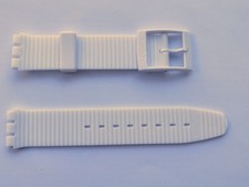 SWATCH STRAP x CHRONO WHITE HORSES - SCW100 1990 NEW TOTAL WHITE NUOVO VERY RARE