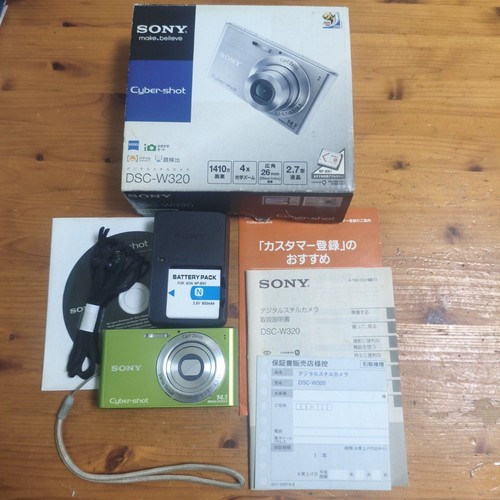 Sony cyber shot - sony, dsc-w320