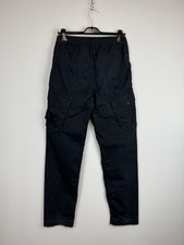 Navy Blue Ghost Stone Island Cargo Trousers