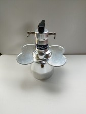 Antica Caffettiera Espresso4 Tazzine Caffe Rapid allumi puro 99,5 Da collezzione