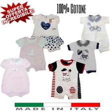 Tutina neonato mezza manica