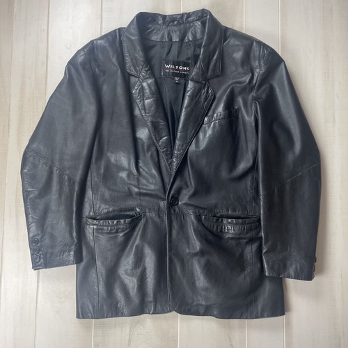 Giacca blazer wilsons pelle - giacca,