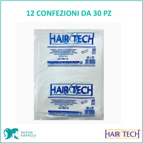 Mantelle monouso hair tech - mantelle,