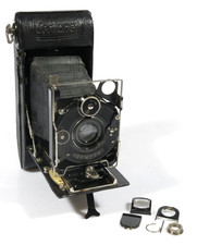 PRL) 1926 CERTONET RODENSTOCK 6x9 FILM CAMERA ANALOGICA SOFFIETTO FOLDING PHOTO