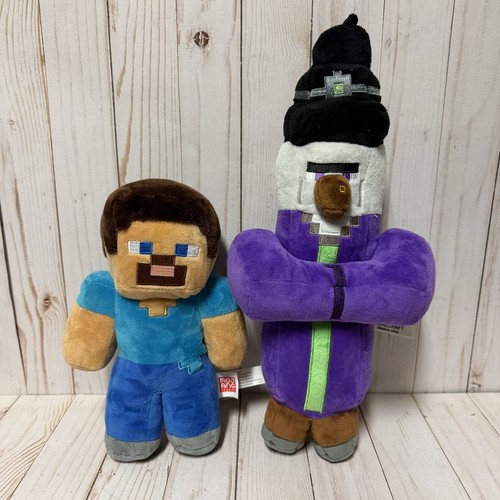 Minecraft plush lot steve - lot, and