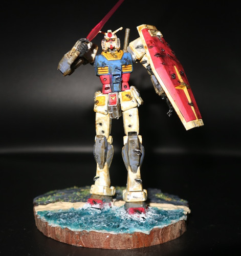 Bandai gundam 78 diorama - bandai,