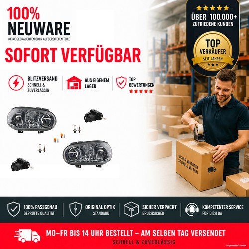Set fari anteriori halogen - fari,