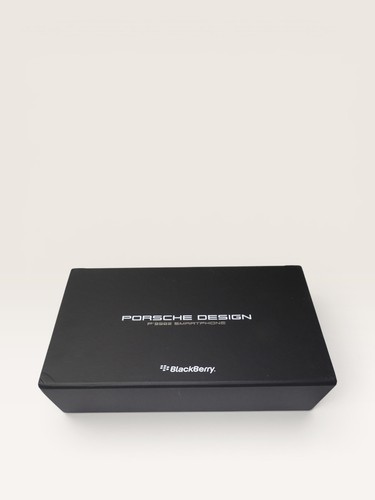 Blackberry porsche design - porsche,