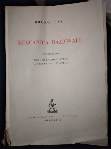 Bruno finzi meccanica - finzi,