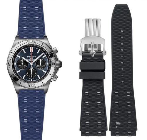 22mm rubber watch strap band - rubber,