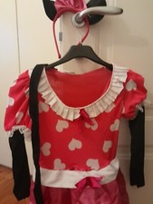 abito carnevale  minnie 6-8 anni