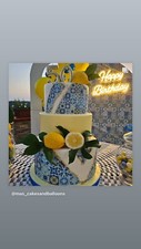 Torta scenografica costiera