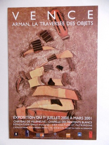 Arman affiche originale - affiche,