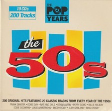 THE 50'S 10 CD'S 200 ORIGINAL