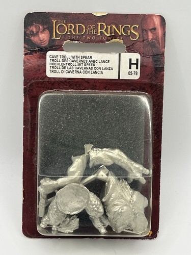 Mesbg cave troll - troll, lancia