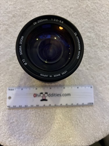 Sigma zoom 200 5 - sigma, mm