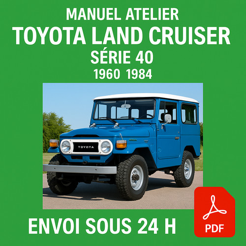 Manuel atelier toyota land - atelier,