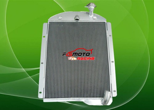 Row aluminum radiator - row, for