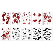  Halloween Addobbi Adesivi Delle Finestre Di Decorazioni Per La Festa