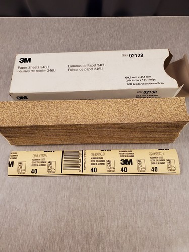 Fogli abrasivi grana - 3m,