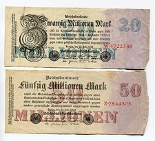 Banconote tedesche 1923