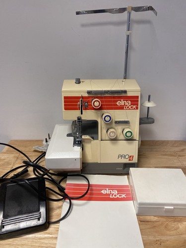 Elna lock overlocker - elna, macchina