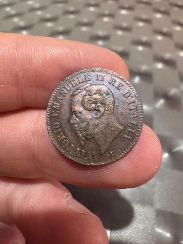 Moneta centesimi 1862 - moneta,