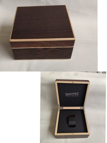 Eberhard big wooden watch box - eberhard,