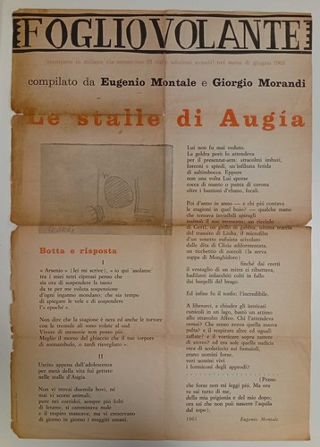 Foglio volante compilato - volante,