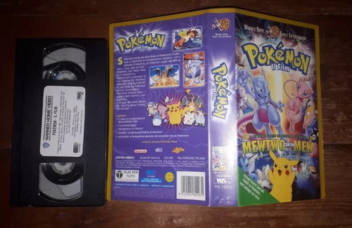 Vhs pokemon film mewtwo - vhs,