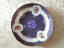 Antico piatto con foro centrale per alzata portadolci