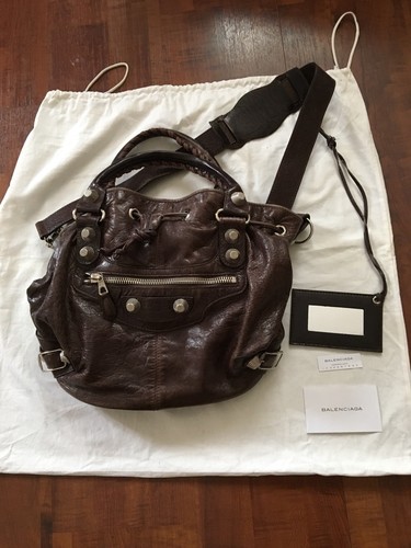 Sac cuir bag - bag, balenciaga