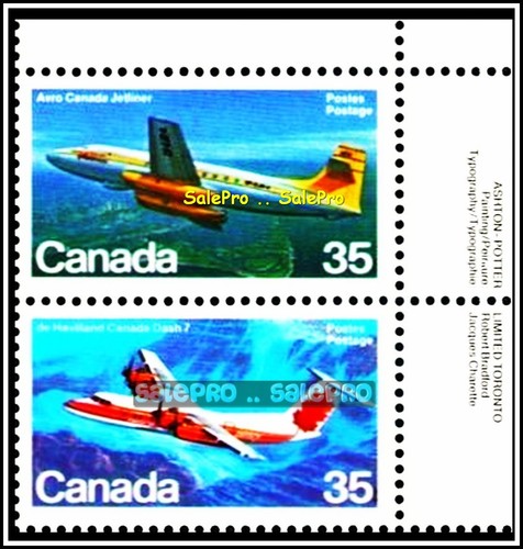 Canada 1981 aereo aeronautico - canada,