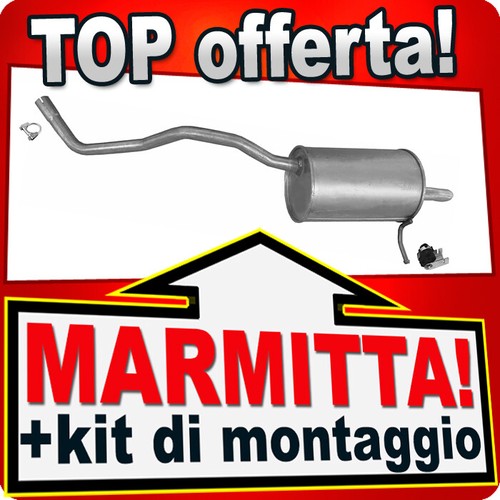 Silenziatore posteriore per - silenziatore,