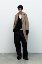 NWT ZARA women's boucle coat