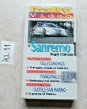 VIDEOCASSETTA VHS VIDEO RALLY