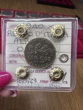 MONETA REGNO D’ITALIA ALBANIA 0,05 LEK 1940 XVIII sigillata SPL