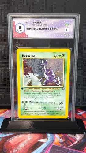 Pokemon heracross holo 1st - heracross,