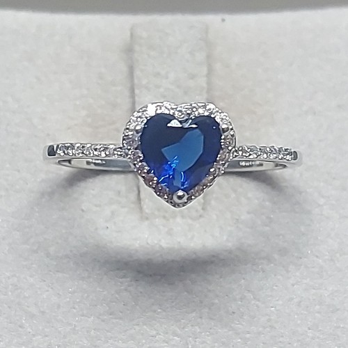 Anello donna cuore - cuore, argento