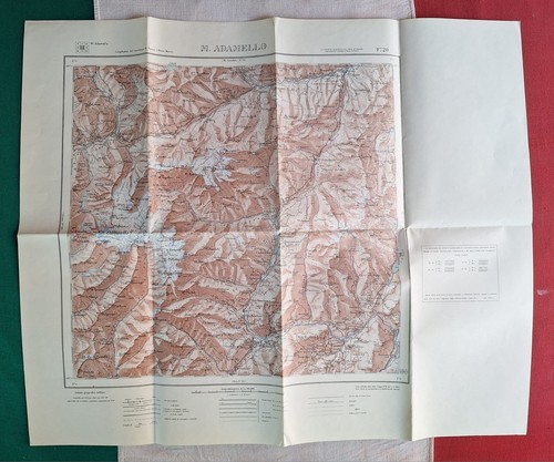 Militaria ww2 cartina - cartina, mappa