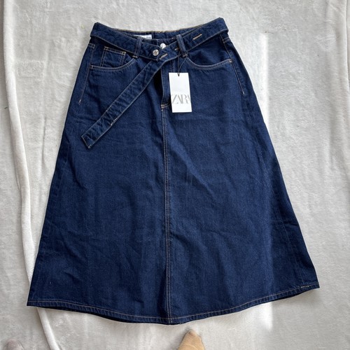 Gonna jeans zara trf spacco - gonna,