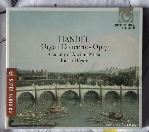Handel organ concertos - 2, cd.