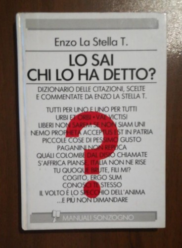 Sai chi detto - sai, ha