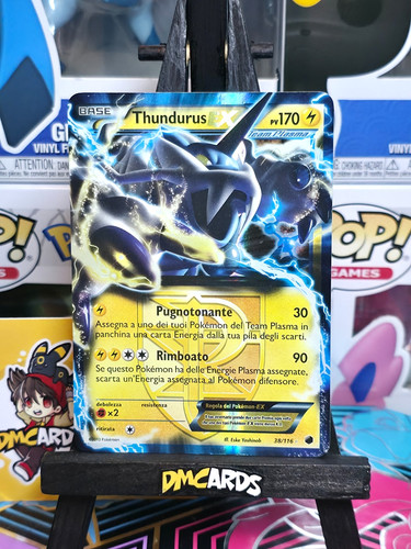 Pokemon thundurus 116 - ex, |