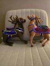 Set 2 Renne Peluche Vintage