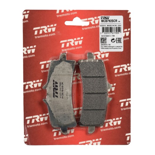 Pastiglia freno trw - pastiglia,