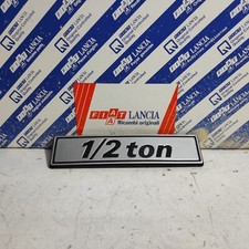 SIGLA MODELLO ''1/2 ton''  FIAT 127 PICK UP - FIORINO ORIGINALE 5929398